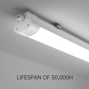 Projecteur LED Tri-proof étanche IP67 IK10 40W 120lm/W avec driver Tridonic pour bureau, station de lavage auto, garage, entrepôt - Product Image 1