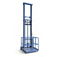 Mini-ascenseur hydraulique personnalisé pour la maison, petit élévateur vertical de fret pour le transport de marchandises en intérieur dans les villas et les magasins