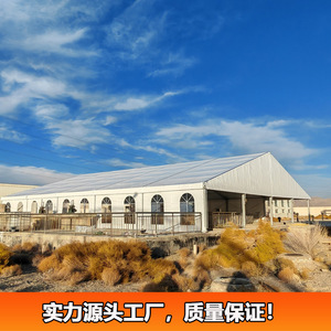 Carpa de Exhibición de Gran Espacio, Rectangular, de PVC de una Sola Capa, Impermeable, para Eventos en Todas las Estaciones - Product Image 3