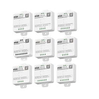 Контроллер светодиодной ленты SP537E CCT SPI IC LED WiFi с поддержкой голосового управления Alexa и Google, для умного дома, с функцией диммирования, Bluetooth, FCOB, пиксельный, соответствует стандартам CE/RoHS/FCC