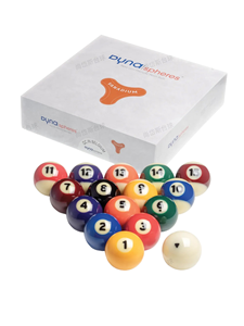 Billes <span class=keywords><strong>de</strong></span> <span class=keywords><strong>billard</strong></span> Dyna Spheres Professional 57,2 mm en résine palladium, les plus populaires pour le snooker et le <span class=keywords><strong>billard</strong></span>, pour usage en club - Product Image 6