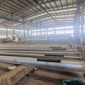 Tùy chỉnh thép mạ kẽm ánh sáng đường phố cực tiết kiệm năng lượng hình bát giác trụ cột Chiều cao chiếu sáng đường phố cực - Product Image 2