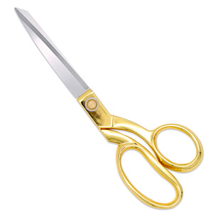Ciseaux de couture Nice Tailor en acier inoxydable plaqué or, 8 pouces, outils de coupe pour la confection de vêtements - Product Image 2