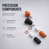 Connecteur de stockage d'énergie haute intensité 500A durable CHENF avec verrouillage à 360° °   Connecteur de borne de batterie à rotation arbitraire