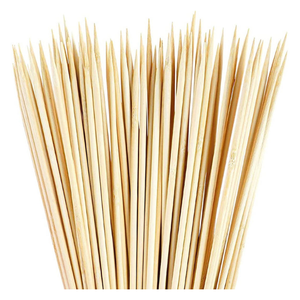 Brochetas de Bambú con Aspecto de Madera Premium, Material Natural Tratado para Exportación Global - Product Image 2