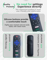 Control Remoto de Gran Venta RC280/RC282 para Smart TVs TCL Roku, Hisense, Onn, Sharp, Element, Westinghouse y Philips en Stock