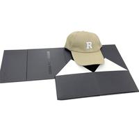 Tendance chaude LOGO personnalisé boîte d'expédition de chapeau de Cowboy durable emballage de boîte de chapeau de camionneur UV de tache empilable magnétique