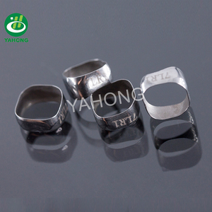 Băng Răng Hàm Với Ống Đồng Bằng Nha Khoa Không Chuyển Đổi Được Hàn Sẵn - Product Image 2