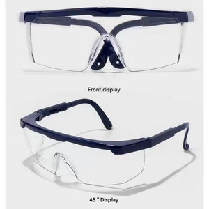 Wejump CE EN166 ANSI Z87.1 PC vật liệu an toàn kính xây dựng nơi làm việc bảo vệ kính cảnh báo giao thông cho mắt - Product Image 3
