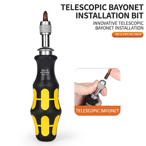 RUIKE 6 In 1 Multi Bit <b>Screwdriver</b> NO.2022 Extendable Adjustable DIY Tool Set - Product Image 2