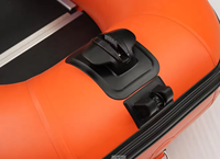 DAMA Hochwertiges Großhandel günstiges aufblasbares PVC-Fischereiboot Aluminium-Gummibot