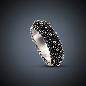 Anillo de Boda Clásico Apilable de Plata de Ley Oxidada 2023, el Más Vendido, Joyería para Mujer, Pieza de Diseñador - Product Image 3