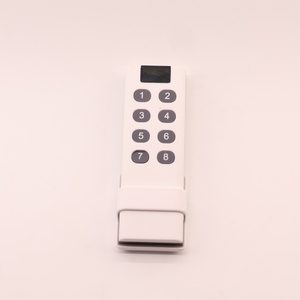 Moteur de <span class=keywords><strong>volet</strong></span> <span class=keywords><strong>roulant</strong></span> électrique RF 433 MHz pour stores de fenêtre, télécommande 5 canaux avec code d'apprentissage, interrupteur en plastique pour rideaux et stores - Product Image 6