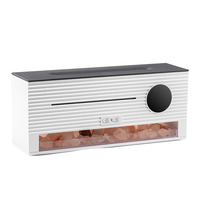 Diffuseur d'arômes à flamme 3D colorée, humidificateur d'air ultrasonique, décoration de maison de luxe, cadeau, effet de flamme de cheminée