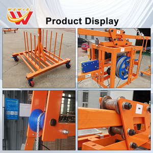 380V phong cách công nghiệp mới xây dựng hàng hóa thang máy nền tảng làm việc 3D thiết kế mô hình cao tầng cửa sổ Palăng giàn giáo zlp - Product Image 2