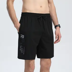 Pantalones Cortos De Gimnasio Para Hombre Bermuda Loose Quick Dry Men Basketball Running Shorts Custom Logo 4 Way Stretch Shorts