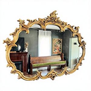 Modern Wholesale Antique Lace Decorative Bathroom and Living Room Entrance Hall <b>Mirrors</b> - Product Image 2