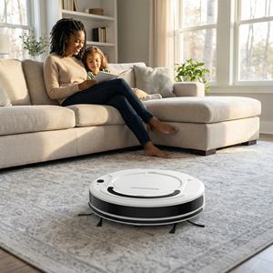 Robot Aspirador Inteligente con Función de Fregado, 1000-1499Pa de Succión, Control por Aplicación, Herramienta Esencial de Limpieza para el Hogar - Product Image 3