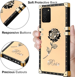 Funda con flor Rosa 3D para móvil, para <span class=keywords><strong>Samsung</strong></span> Oppo Vivo, Google Moto - Product Image 4