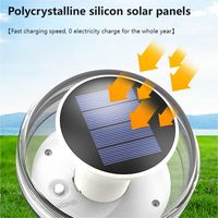 Lampes flottantes d'extérieur 22LED Lumière solaire pour piscine Blanc/Chaud/RGB Polysilicium IP65 Décoration de piscine Lanternes de nuit