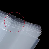 Brique de riz transparente personnalisée sac à gousset latéral en plastique transparent joint arrière sac d'emballage alimentaire sacs d'emballage de stockage sous vide de riz