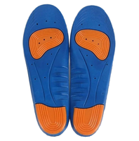 Semelles orthopédiques certifiées BSCI pour le sport et le confort, en mousse à mémoire de forme avec absorption des chocs et soutien de la voûte plantaire pour chaussures de course, en PU, taille EUR 40