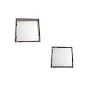 Coperchio per Scarico a Pavimento Bagno Anti-Odore a Doppio Uso con Inserto per Piastrelle 150x150, Sifone Doccia Quadrato in Acciaio Inox a Basso Prezzo, Garanzia 5 Anni - Product Image 1