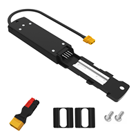 Plaque de fixation de batterie pour vélo électrique, plaque de montage de batterie de vélo électrique, batterie Hailong 4/5/6 broches