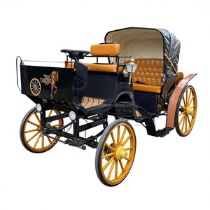 Carruaje Eléctrico de Lujo Estilo Europeo para Turismo, Bodas, Cenicienta, de Acero, para 4-6 Personas - Product Image 1