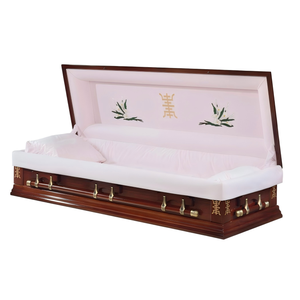 Заводская распродажа H-качество L-Price Роскошные Шкатулки для похорон взрослых гроб в европейском стиле - Product Image 2
