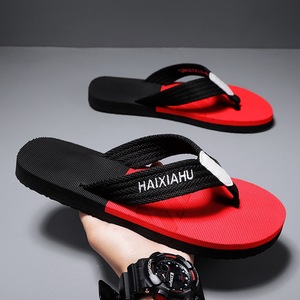 Tongs tendance pour hommes avec plateforme antidérapante en PVC/EVA/caoutchouc, sandales de plage d'extérieur pour couples - Product Image 5