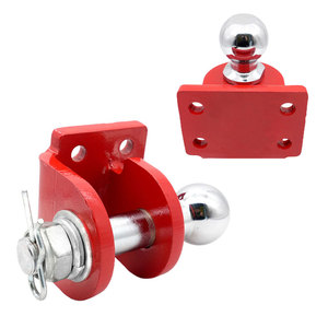 Accessoires de remorque de <span class=keywords><strong>caravane</strong></span> en acier 50mm support de boule d'<span class=keywords><strong>attelage</strong></span> de remorquage universel <span class=keywords><strong>crochet</strong></span> de remorquage de camion robuste pièces de récupération hors route - Product Image 1