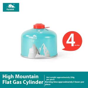 Réservoir de gaz magnétique léger portable pour les activités de plein air-Petit sac de four de carte de butane liquéfié en métal à usage d'urgence - Product Image 5