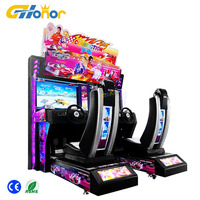 Machine d'arcade HD Twins Outrun pour parc d'attractions, simulateur de jeu de conduite automobile, machine à monnayeur