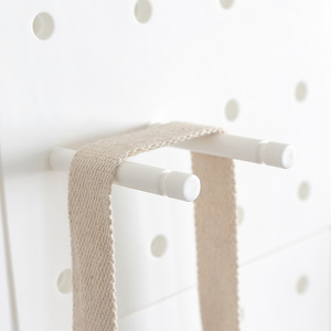 Simple <b>Plastic</b> Pegboard Set 50X30CM Wall Mounted Durable Bathroom <b>Shelves</b> - Product Image 2