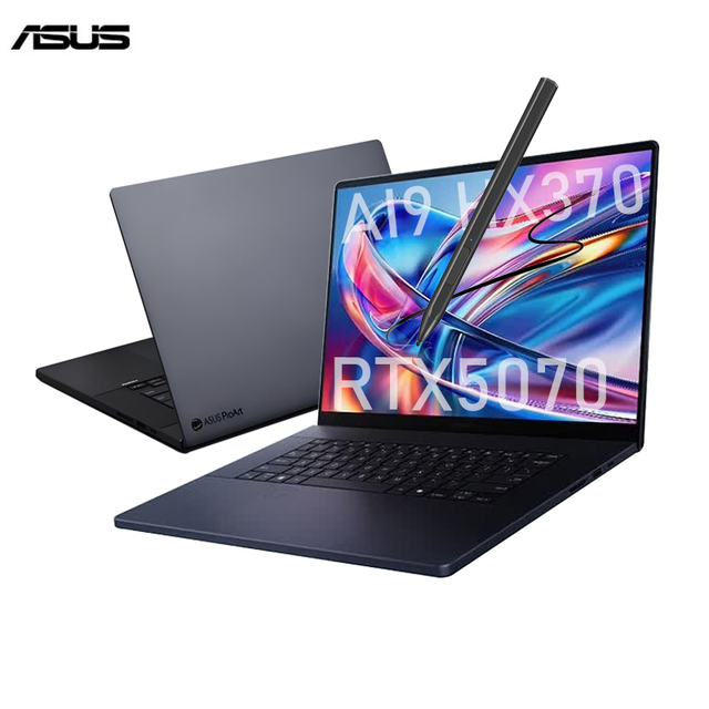 Asus Laptops Ryzen AI9 HX370 64G 2T rtx 5070 laptops porttiles para juegos 16inch 4K OLED Touch Screen computador porttil