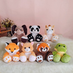 Peluche de Animal Grande, Lindo Gato Blanco y Negro, Koala, Zorro, Mapache, Juguete Suave, Muñeco de Confort, Decoración del Hogar, Regalo Festivo - Product Image 5