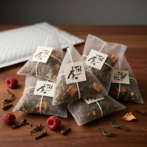 Té de Fruta Natural de Frambuesa con Ron, Bolsitas de Té de Infusión de Bayas Dulces y Aromáticas 50g - Product Image 3