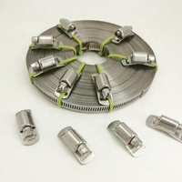 Pince de tube à dégagement rapide Collier de serrage de conduit de ventilation Collier de serrage à verrouillage rapide pour conduits flexibles