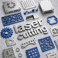 Fabrication sur mesure en acier inoxydable et aluminium, découpe laser de tôles, service de découpe laser, usine chinoise