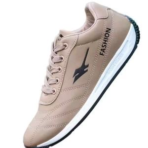 Chaussures de marche de luxe 2026 pour hommes et femmes en cuir microfibre, espadrilles à lacets respirantes, coupe basse, sportives et décontractées - Product Image 6