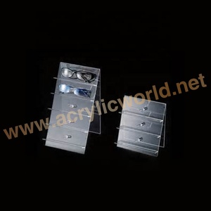 Clear Acrylic Retail Eyewear Display Stand Sunglasses and Eyeglasses Countertop <b>Rack</b> - Product Image 3