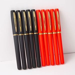 Custom Black Gold Gel Cozy Soft Touch With Logo Cheap Rubber Coated Promotional Sports Plastic <b>Pen</b> Writing Width 1.0Mm - Product Image 5