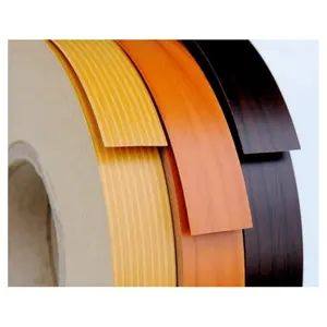 Kabine MDF kurulu için 4mm-20mm kalınlığında Pvc masa ahşap kenar bantlama Trim bant