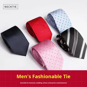 Grossiste Cravates en Polyester Personnalisées pour Hommes, Couleur Unie, pour Affaires et Mariages, Nouveau Motif Paisley et Rayures, Fabricant de Cravates de Club - Product Image 2