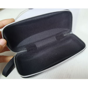 Étui à <span class=keywords><strong>lunettes</strong></span> en PU <span class=keywords><strong>pour</strong></span> <span class=keywords><strong>lunettes</strong></span> de soleil et de soleil quantité minimale de commande, étui noir, en stock - Product Image 3