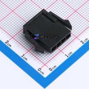 43640-4R Housing (Wire-to-Board / Wire-to-Wire) P=3mm Connector ( Jack Structure: 1x4P )( Pitch: 3mm )( Number of Rows: 1 ) - Product Image 2