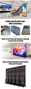Indoor Digital Signage Fold-Able LED <b>Poster</b> Display Screen Wifi 4G USB P1.8 P2 P2.5 P3 LED Window Banners Video Wall Board - Product Image 4