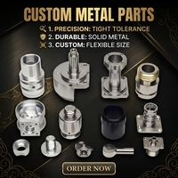 Piezas Metálicas de Aluminio y Bronce de Alta Precisión, Mecanizado CNC de Precisión, Incluyendo Servicios de Taladrado, Fresado y Pulido