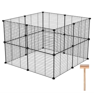 Di alta qualità su misura facilmente assemblato in metallo piccolo animale gabbia pannelli per interni - Product Image 3